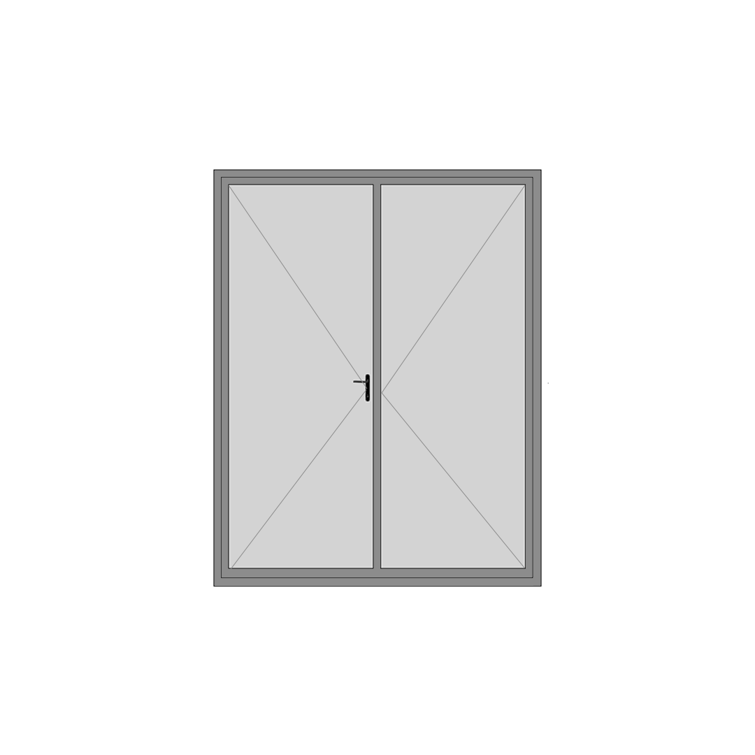 Casement Door With Double Open