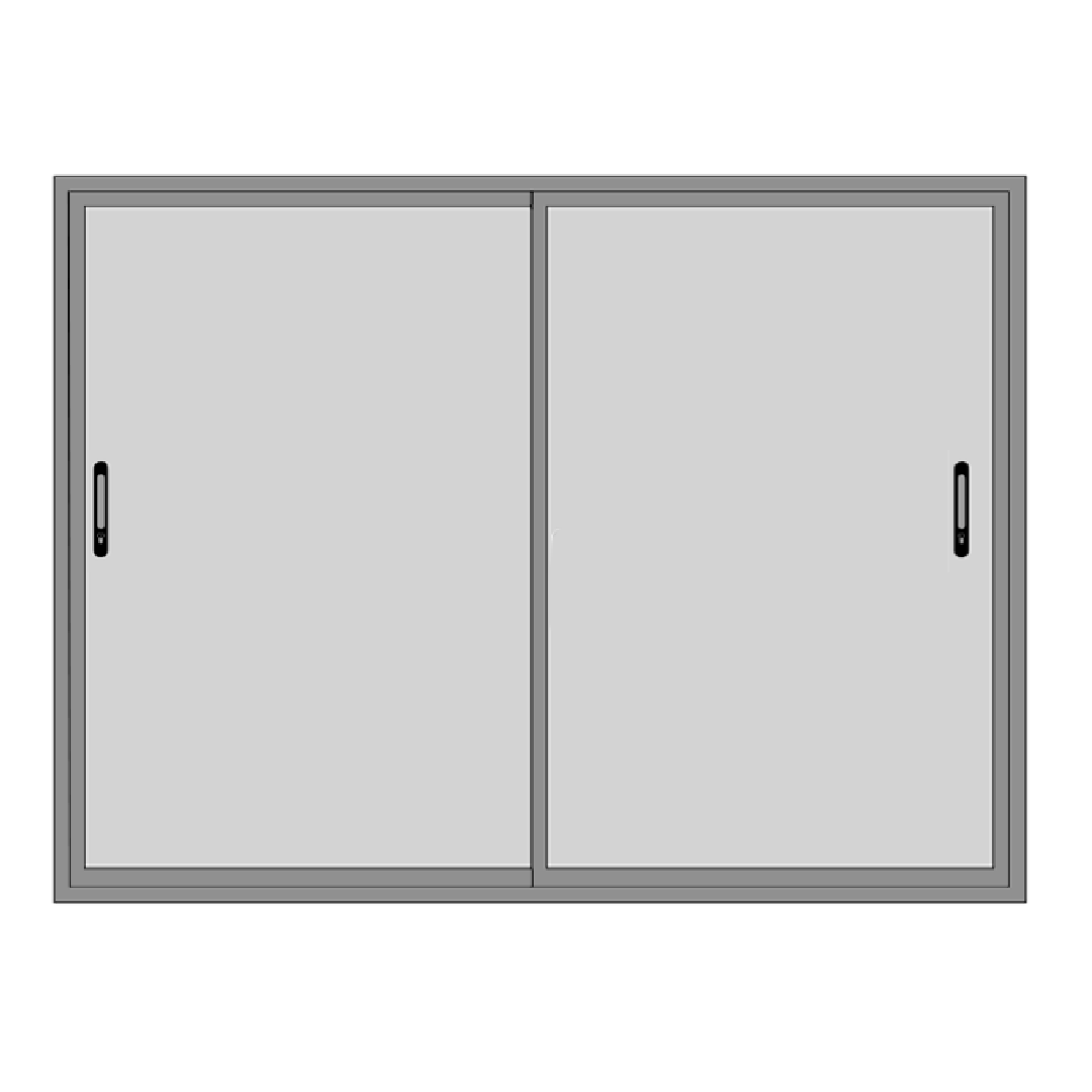 Two Track Sliding Door